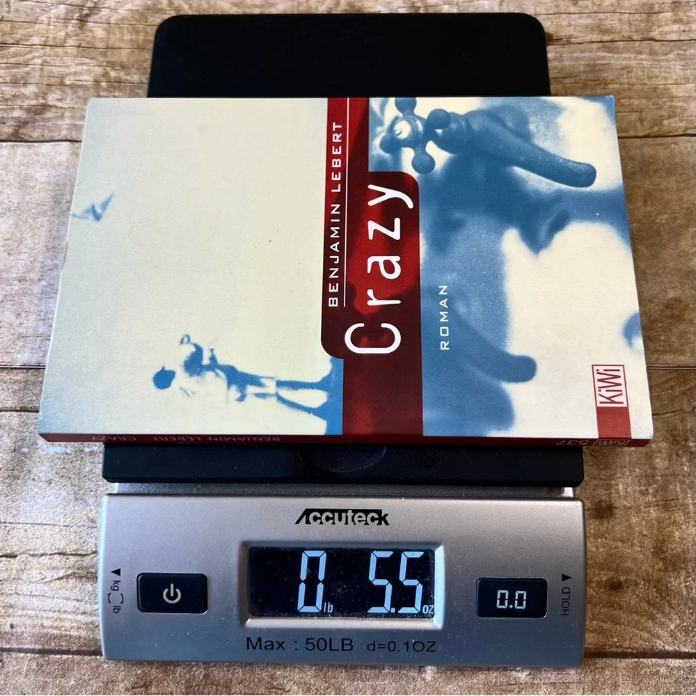 Crazy‎ Benjamin Lebert German Novel Roman Paperback KiWi 3462028189